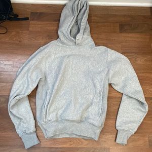 Champion reverse weave grey hoodie